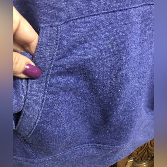 Champion Purple hooded Sweatshirt - Picture 8 of 15